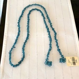 J. Jill blue necklace- new.